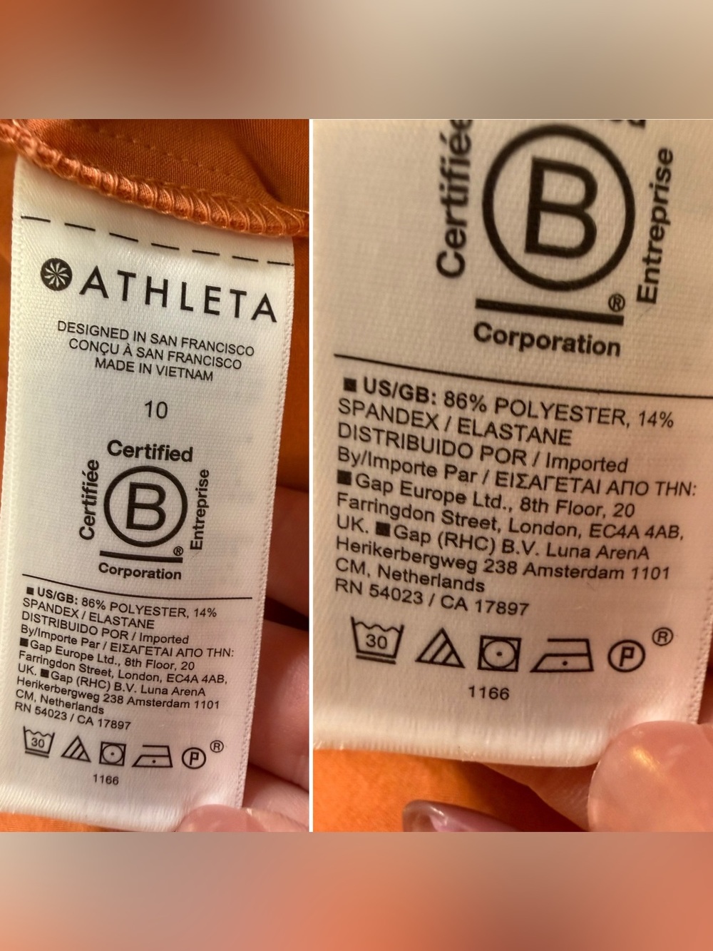 Athleta Terracotta Zip Front Romper Golf Travel Tennis Size 10 - Picture 7 of 15
